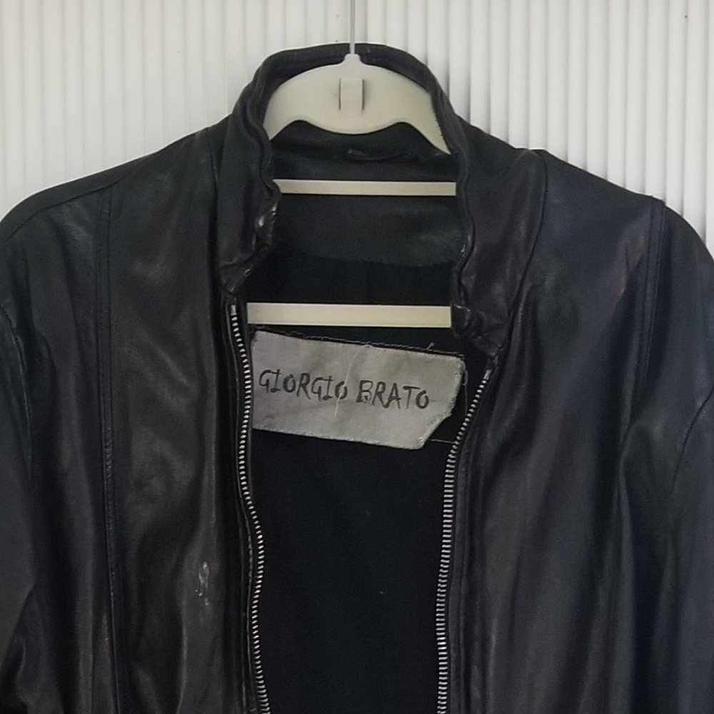 Giorgio Brato Leather Jacket